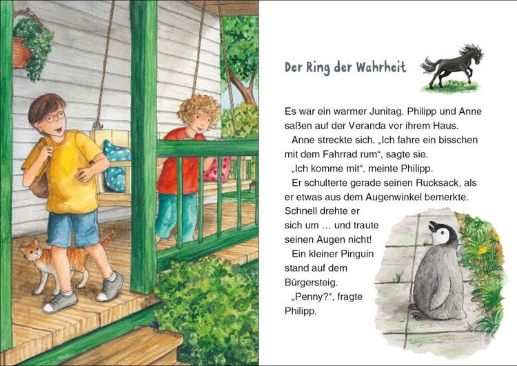 Produktbild: Das magische Baumhaus junior (Band 42) - Das r&auml;tselhafte schwarze Pferd