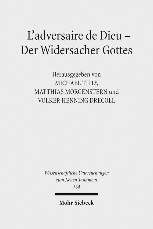 Produktbild: L'adversaire de Dieu - Der Widersacher Gottes