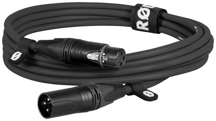 Produktbild: Rode XLR3M XLR Verbindungskabel 3 m Schwarz