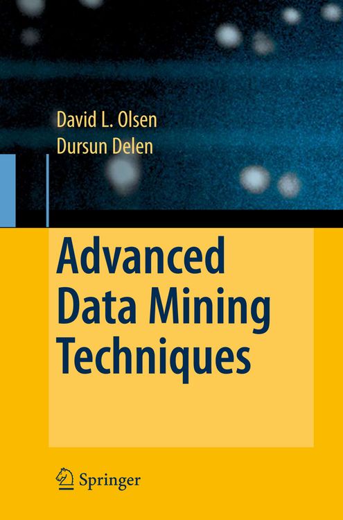 Produktbild: Advanced Data Mining Techniques