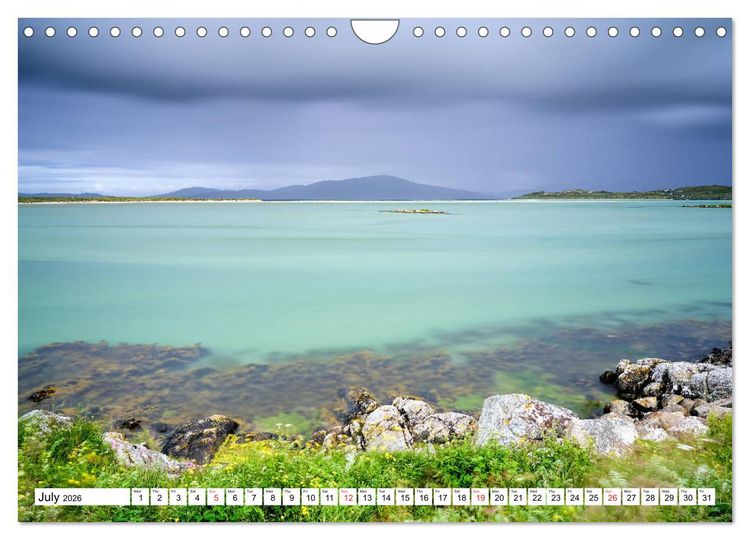 Produktbild: Outer Hebrides - Scotland Scottish dream beaches and landscapes (Wall Calendar 2026 DIN A4 landscape), CALVENDO 12 Month Wall Calendar
