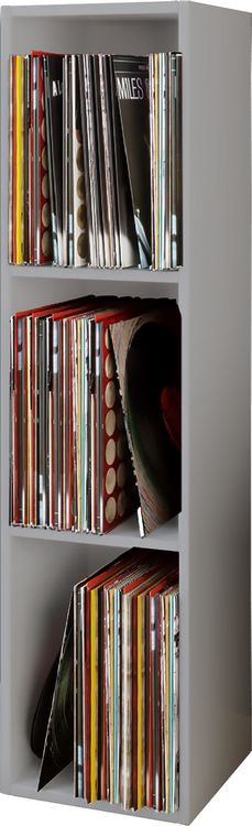 Produktbild: Holz Schallplatten LP Stand Regal Platto 3fach