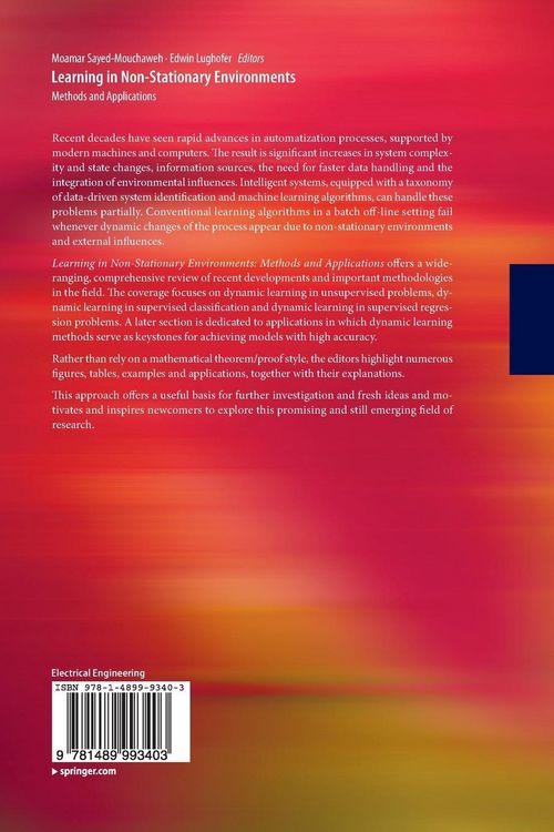 Produktbild: Learning in Non-Stationary Environments