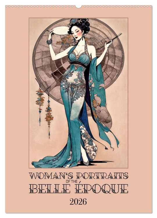 Produktbild: Women's Images of the Belle &Eacute;poque (Wall Calendar 2026 DIN A2 portrait), CALVENDO 12 Month Wall Calendar