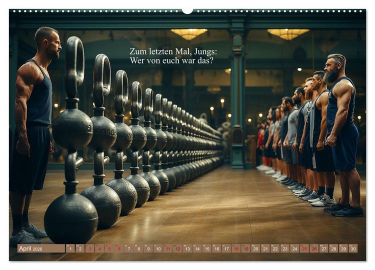 Produktbild: Das macht Spa&szlig;, haben sie gesagt (hochwertiger Premium Wandkalender 2026 DIN A2 quer), Kunstdruck in Hochglanz
