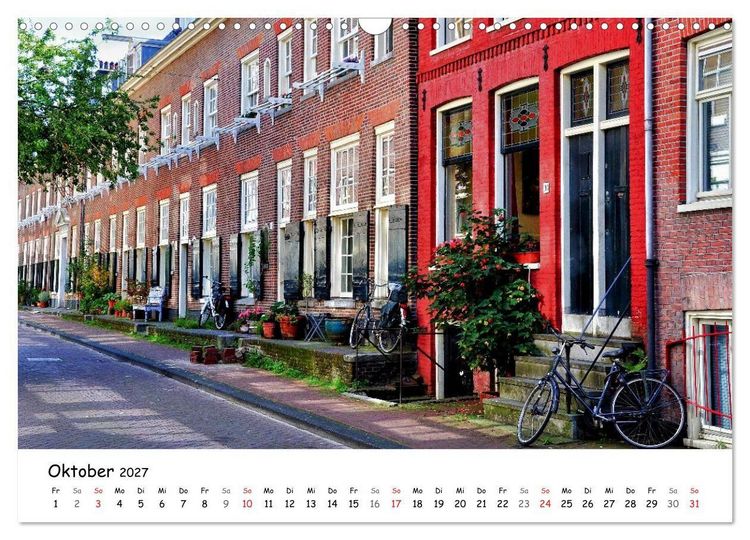 Produktbild: Velomantisch - Radimpressionen (Wandkalender 2027 DIN A3 quer), CALVENDO Monatskalender