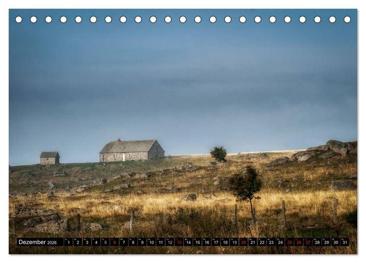 Produktbild: Unterwegs im D&eacute;partement Aveyron (Tischkalender 2026 DIN A5 quer), CALVENDO Monatskalender