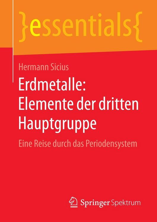 Produktbild: Erdmetalle: Elemente der dritten Hauptgruppe