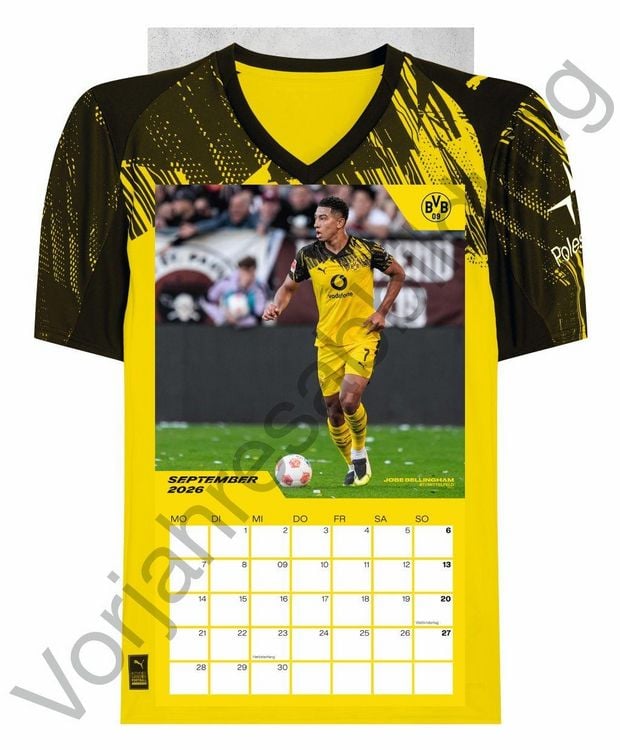 Produktbild: BVB Trikotkalender 2027