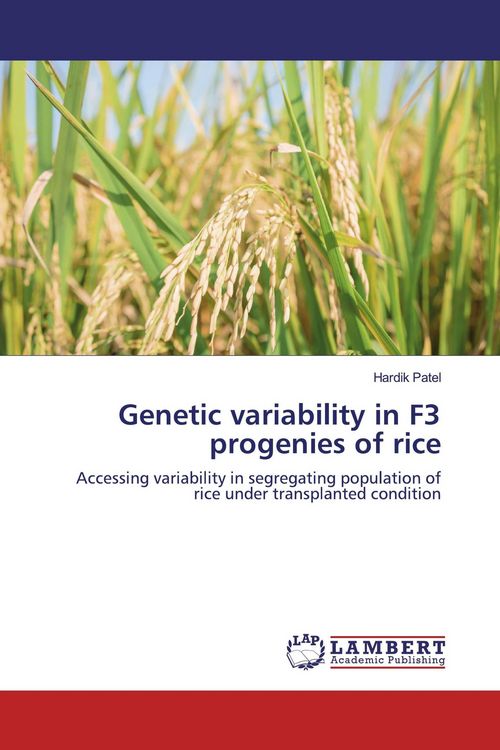 Produktbild: Genetic variability in F3 progenies of rice