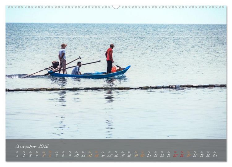 Produktbild: Vietnam von Hanoi bis Phu Quoc Menschen, Landschaften und St&auml;dte (hochwertiger Premium Wandkalender 2026 DIN A2 quer), Kunstdruck in Hochglanz
