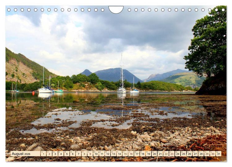 Produktbild: Glen Coe (Wandkalender 2026 DIN A4 quer), CALVENDO Monatskalender