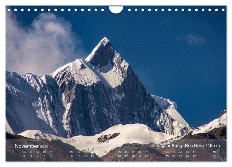 Produktbild: NEPAL - rund um die Annapurna (Wandkalender 2026 DIN A4 quer), CALVENDO Monatskalender
