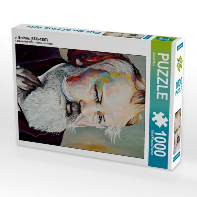 Produktbild: CALVENDO Puzzle J. Brahms (1833-1897) | 1000 Teile Lege-Gr&ouml;&szlig;e 64x48cm Foto-Puzzle f&uuml;r gl&uuml;ckliche Stunden