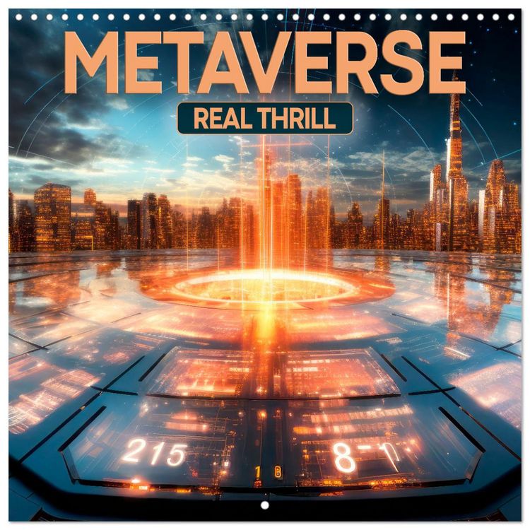 Produktbild: METAVERSE Real thrill (Wall Calendar 2026 12 &times; 12 Inch) CALVENDO 12 Month Wall Calendar