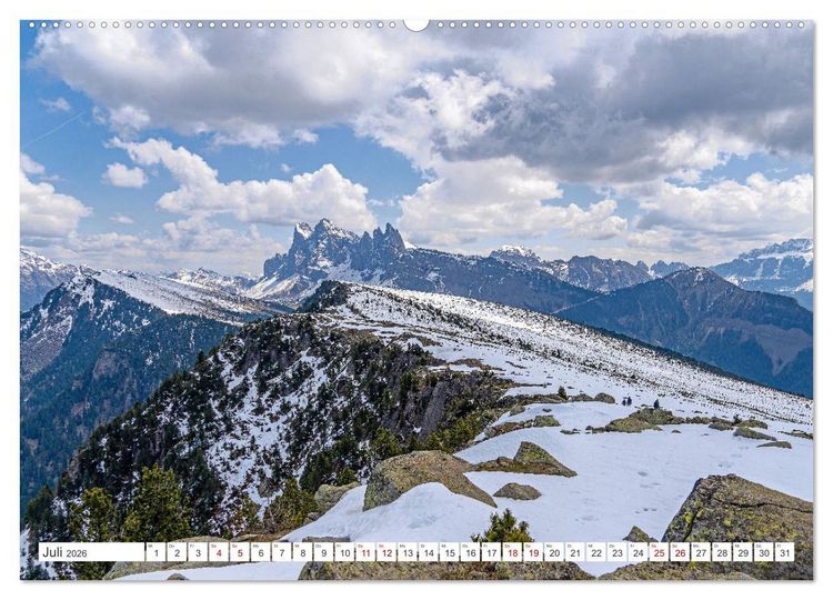 Produktbild: S&uuml;dtirol - Von Meran bis zum Pragser Wildsee (hochwertiger Premium Wandkalender 2026 DIN A2 quer), Kunstdruck in Hochglanz