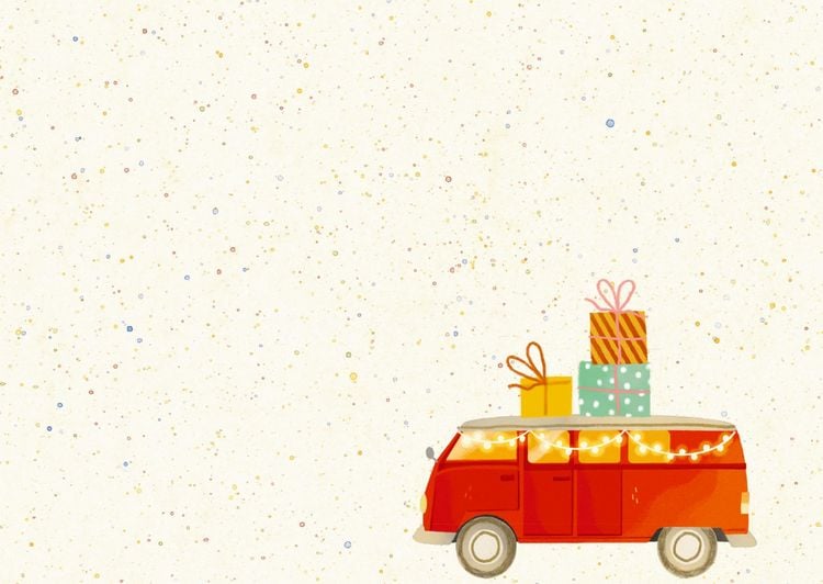 Produktbild: Postkarten zum Selbstgestalten - Frohe Weihnachten