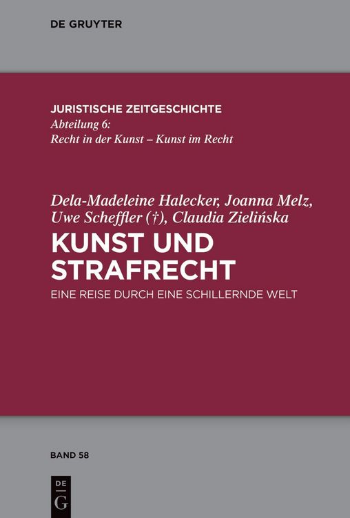 Produktbild: Kunst und Strafrecht