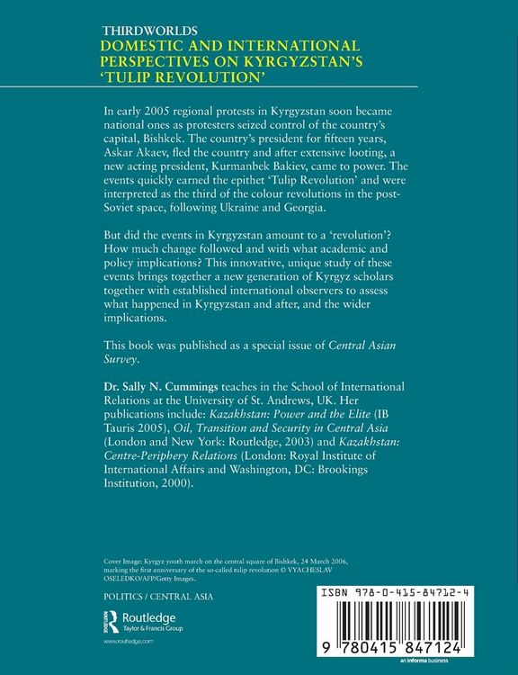 Produktbild: Domestic and International Perspectives on Kyrgyzstan's 'Tulip Revolution'