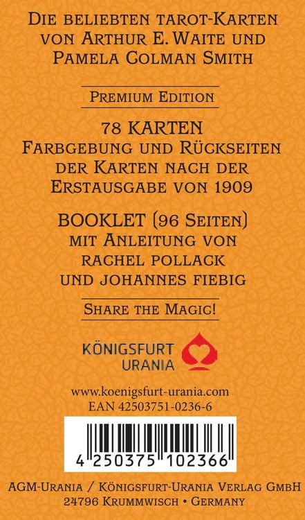 Produktbild: Premium Tarot von A.E. Waite