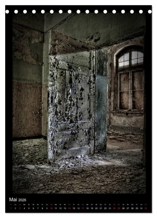 Produktbild: Lost Places Vergessene Orte (Tischkalender 2026 DIN A5 hoch), CALVENDO Monatskalender