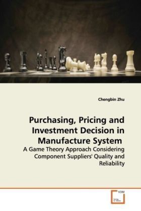 Produktbild: Zhu, C: Purchasing, Pricing and Investment Decision inManufa
