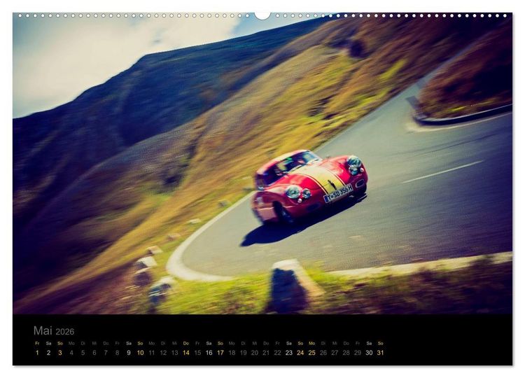Produktbild: Porsche 356 - Racing (Wandkalender 2026 DIN A2 quer), CALVENDO Monatskalender