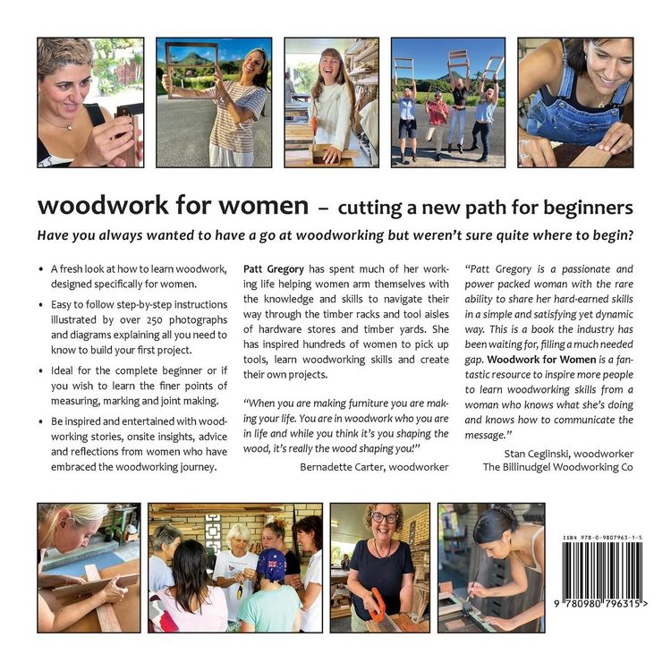 Produktbild: Woodwork for Women- Cutting a New Path for Beginners
