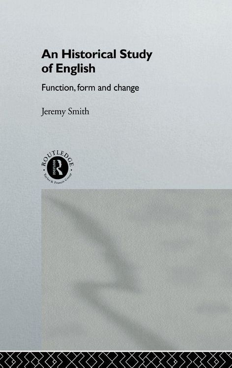 Produktbild: An Historical Study of English