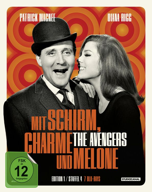 Produktbild: Mit Schirm, Charme und Melone - Edition 1/Staffel 4 [7 BRs]