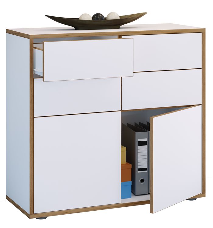Produktbild: Holz Kommode Sideboard Salia Breite 100 Schublade