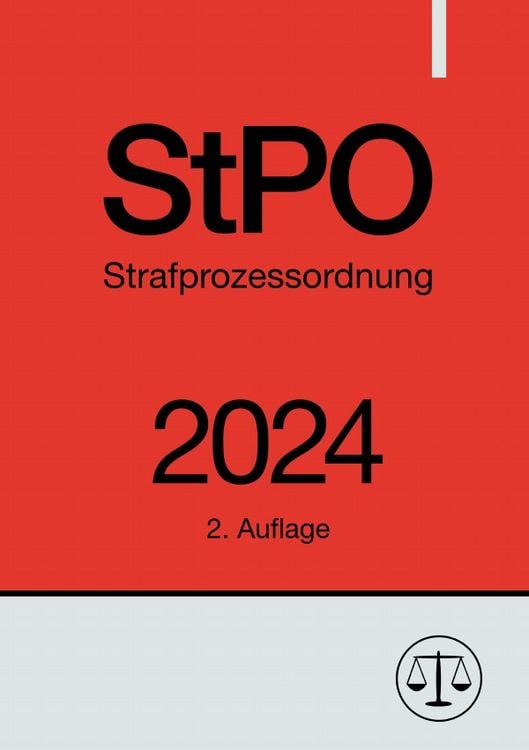 Produktbild: Strafprozessordnung - StPO 2024