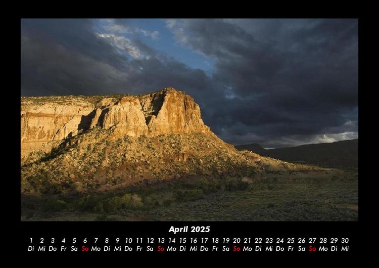 Produktbild: Bergige Welten 2025 Fotokalender DIN A3