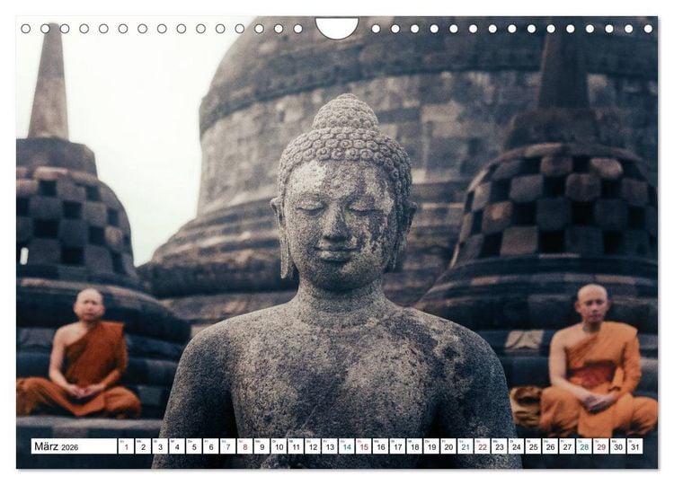 Produktbild: Java, Indonesische Insel im Feuerring (Wandkalender 2026 DIN A4 quer), CALVENDO Monatskalender