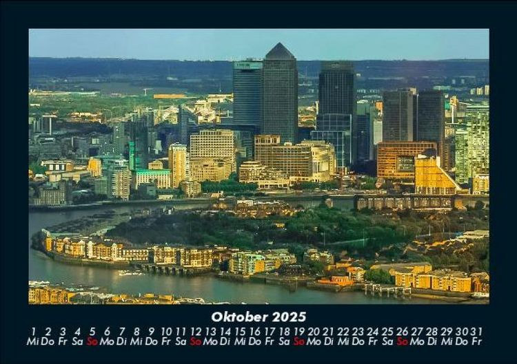 Produktbild: London 2025 Fotokalender DIN A5