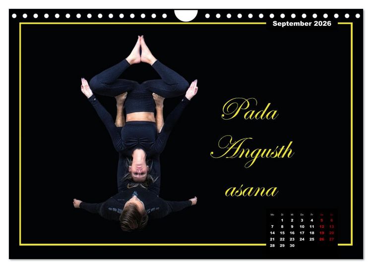 Produktbild: Yoga - Asana (Wandkalender 2026 DIN A4 quer), CALVENDO Monatskalender