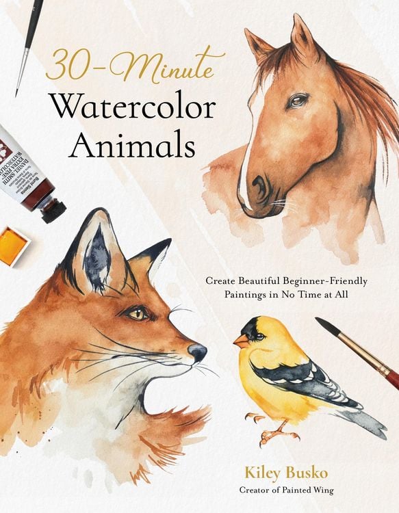 Produktbild: 30-Minute Watercolor Animals
