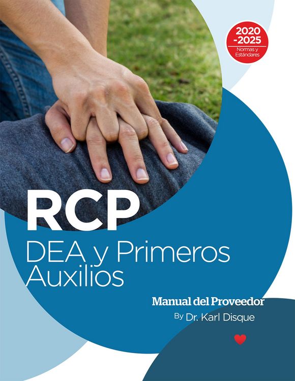 Produktbild: RCP, DEA y Primeros Auxilios Manual Del Proveedor