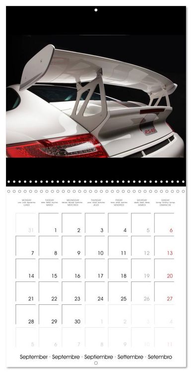 Produktbild: Porsche 911 GT3 RS 4.0 (Wall Calendar 2026 12 &times; 12 Inch) CALVENDO 12 Month Wall Calendar