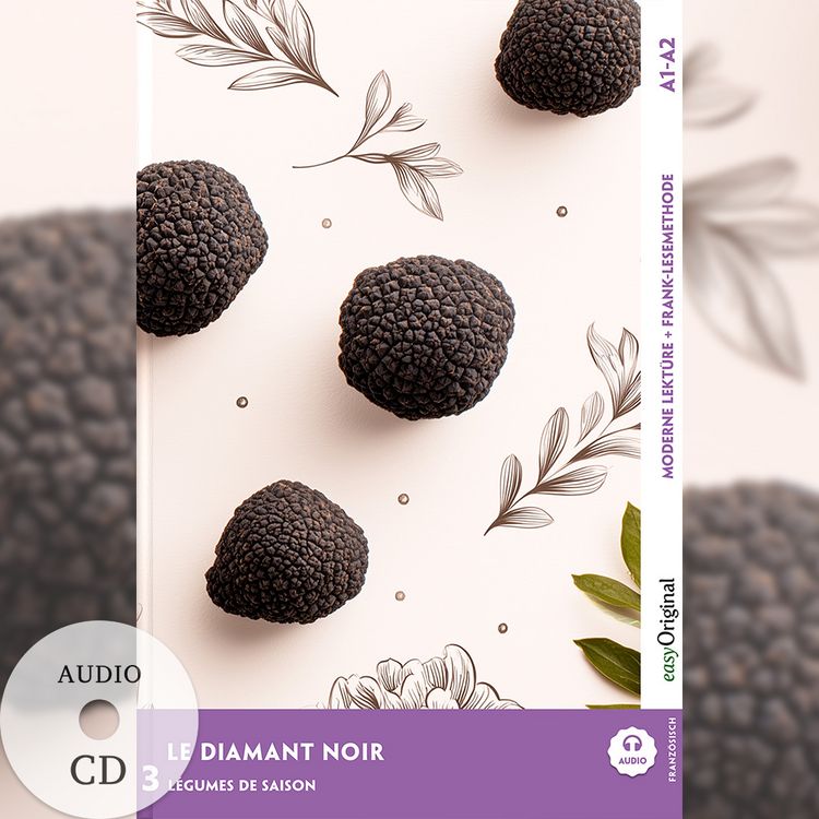 Produktbild: Le Diamant Noir - Franz&ouml;sische Krimi-Lekt&uuml;re A1-A2 (+ Audio-CD)