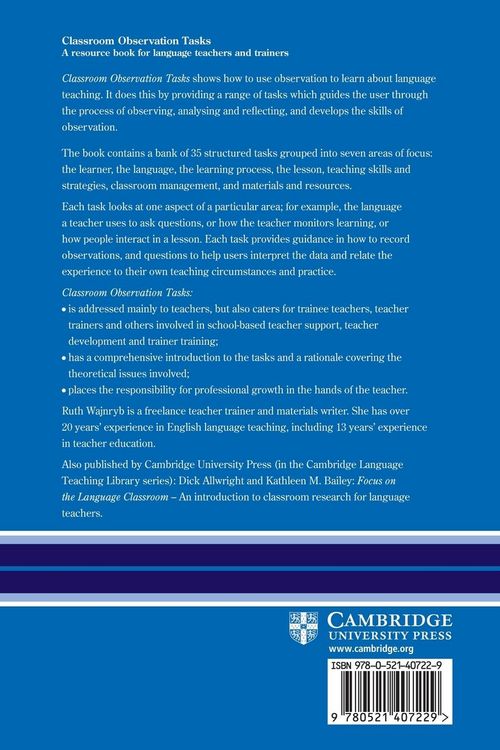 Produktbild: Classroom Observation Tasks