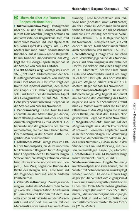 TRESCHER Reiseführer Georgien