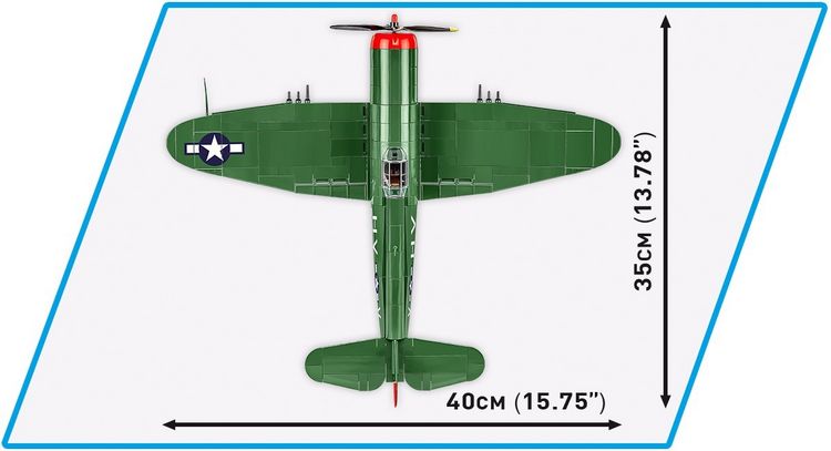 Produktbild: COBI Historical Collection 5737 - P-47 Thunderbolt