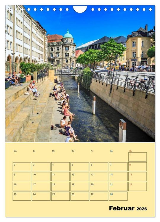 Produktbild: Bayreuth - die oberfr&auml;nkische Hauptstadt (Wandkalender 2026 DIN A4 hoch), CALVENDO Monatskalender