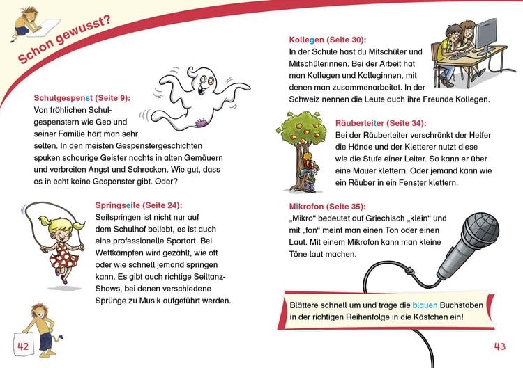 Produktbild: Lesel&ouml;wen 1. Klasse - Ein Gespenst auf dem Schulhof (Gro&szlig;buchstabenausgabe)