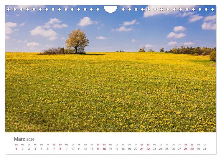 Produktbild: Wunderbare Fr&auml;nkische Schweiz (Wandkalender 2026 DIN A4 quer), CALVENDO Monatskalender