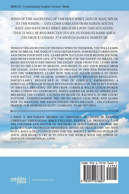 Produktbild: Wind of the Anointing of the Holy Spirit