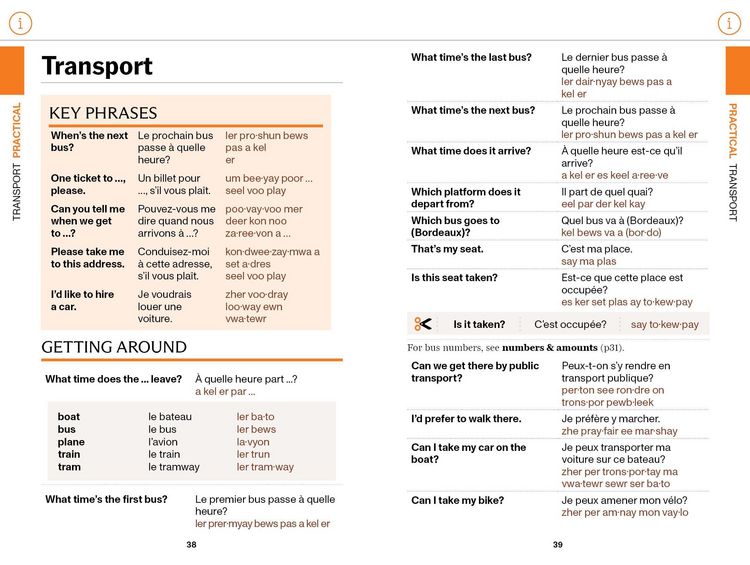 Produktbild: Lonely Planet French Travel Phrasebook & Dictionary