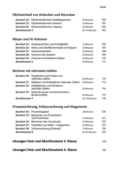 Produktbild: Fit in Test und Klassenarbeit &ndash; Mathematik 5./6. Klasse Gymnasium