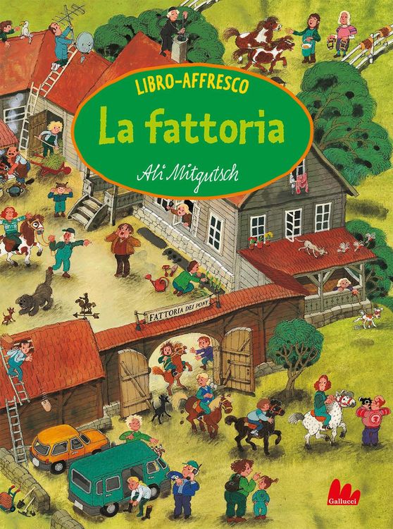 Produktbild: La fattoria. Libro-affresco